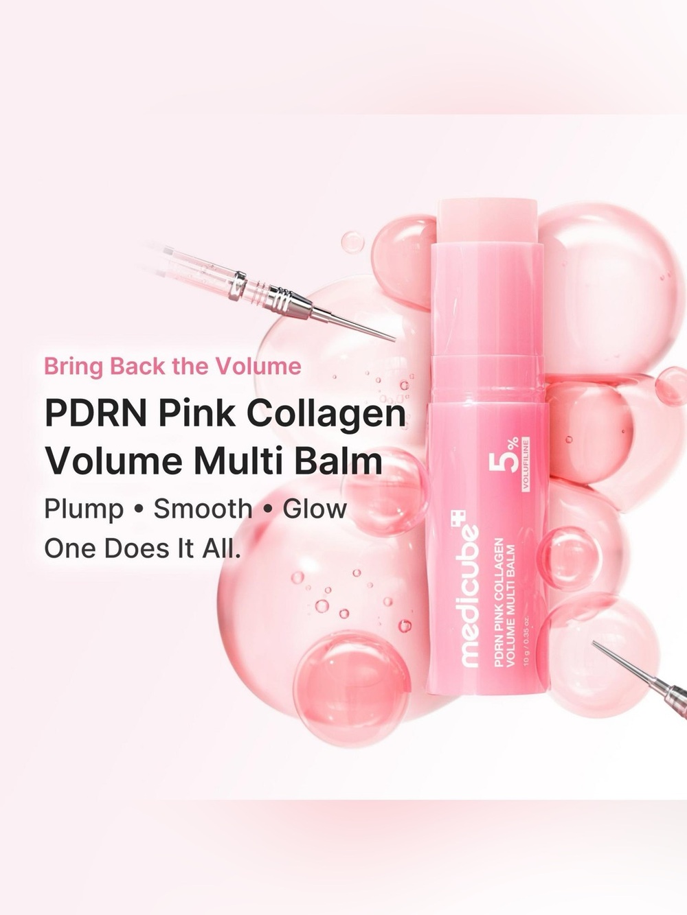 Medicube PDRN Pink Collagen Volume Multi Balm - Full size 0.35g